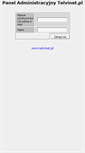 Mobile Screenshot of inetadmin.telvinet.pl